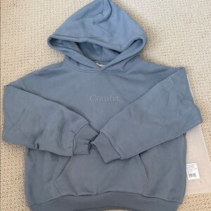 Kids Comfrt Signature Hoodie Sky Size XL